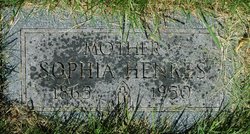 Sophia <I>Niedenfuehr</I> Henkes 