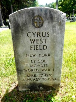 Dr Cyrus West Field II