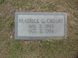 Beatrice <I>Gable</I> Crosby 