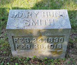 Mary A. <I>Hunt</I> Smith 