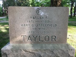 Mary Dane <I>Littlefield</I> Taylor 