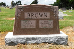Anna Eunice <I>Brooks</I> Brown 