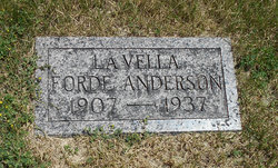 LaVella Irene <I>Forde</I> Anderson 