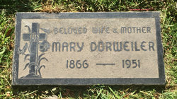 Mary <I>Miller</I> Dorweiler 