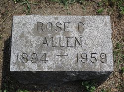 Rose Marie <I>Cannon</I> Allen 