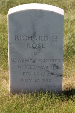 Richard H Rose 