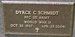 PFC Dyrck C Schmidt 