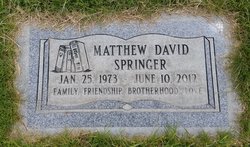Matthew David Springer 