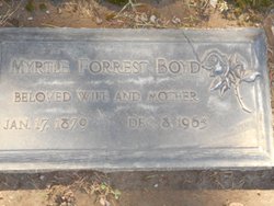 Myrtle <I>Forrest</I> Boyd 
