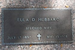 Eula D <I>Adams</I> Hubbard 