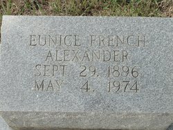 Eunice <I>French</I> Alexander 