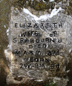 Elizabeth Jane “Eliza” <I>Miller</I> Rabourn 