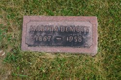 Martha <I>Van Sickle</I> Demott 