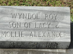 Wyndol Roy Alexander 