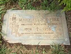 Mary Eunice <I>Gallagher</I> Peek 