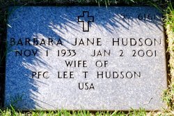 Barbara Jane <I>Wedler</I> Hudson 