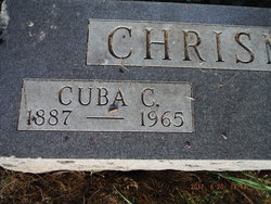 Cuba <I>Clinkenbeard</I> Chrisman 