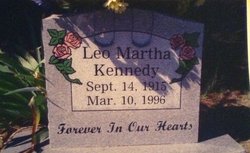 Martha Leo <I>Mobley</I> Kennedy 
