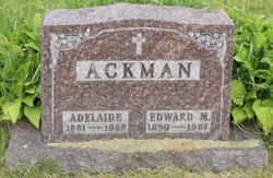 Edward M Ackman 