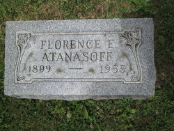 Florence E <I>Hoey</I> Atanasoff 