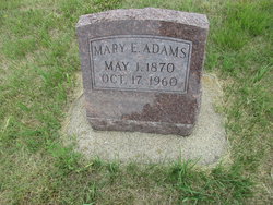 Mary Elizabeth <I>Baker</I> Adams 
