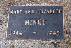 Mary Ann Elizabeth Minue 