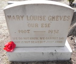 Mary Louise <I>Womack</I> Cheves 