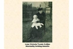 Lena Victoria “Toonie” <I>Collins</I> Abernathy 