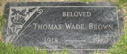 Thomas Wade Brown 