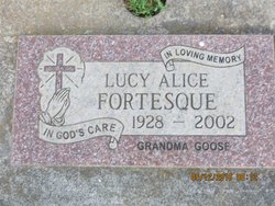 Lucy Alice <I>Curtis</I> Fortesque 