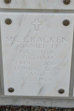 PFC Daniel James McCracken 
