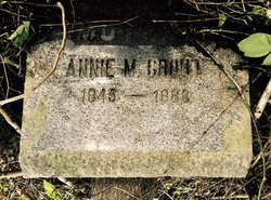 Annie Mary <I>Henry</I> Crout 