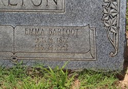 Emma <I>Barfoot</I> Carlton 