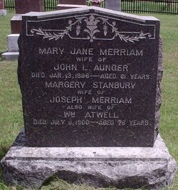 Mary Jane <I>Merriam</I> Aunger 