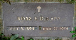 Rose E. <I>James</I> DeLapp 