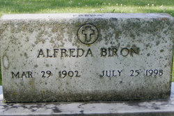 Alfreda A. “Freda” <I>Foster</I> Biron 