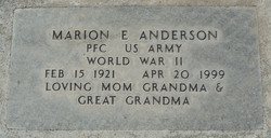 Marion E. Anderson 