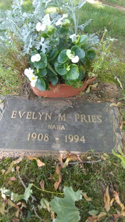 Evelyn M <I>Wilson</I> Fries 