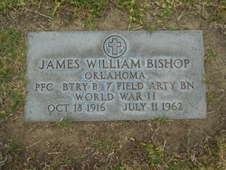PFC James William Bishop 