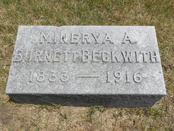 Minerva A. Burnett <I>Boyden</I> Beckwith 