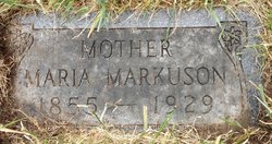 Mrs Maria Markuson 