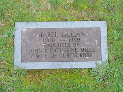 Mabel Lillian <I>Mills</I> Ross 