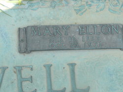 Mary Ellon <I>Lynch</I> Maxwell 