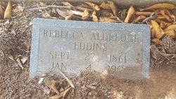 Rebecca <I>Aldredge</I> Eddins 