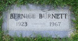 Bernice <I>Horne</I> Burnett 