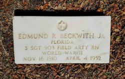 Sgt Edmund R. Beckwith Jr.