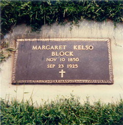 Margaret E <I>Kelso</I> Block 