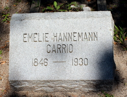 Emelie <I>Hanneman</I> Carrio 