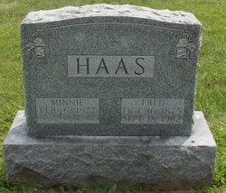 Minnie <I>Hess</I> Haas 