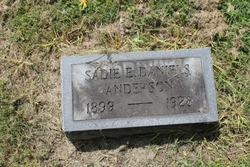 Sadie E. <I>Daniels</I> Anderson 